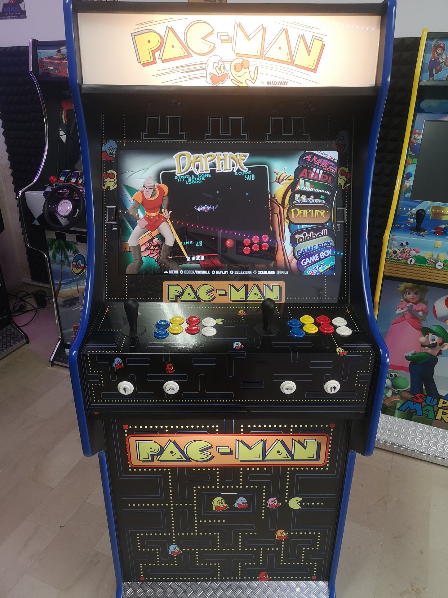Cabinato Arcade multigame Gold