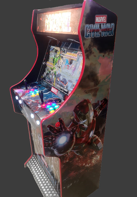 Bartop Full Arcade con piedistallo